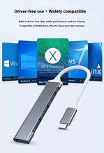Cargar imagen en el visor de la galería, Adaptador Usb C Lightning Splitter Hub 4 En 1 De Usb A Tipo MOD BYL-2010
