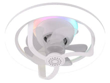 Cargar imagen en el visor de la galería, Ventilador Rc Con Luz E27, Tableta De Aromaterapia Integ [u] MOD FM-000003
