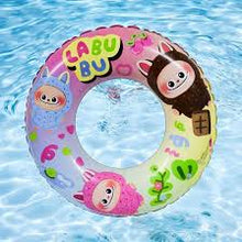 Cargar imagen en el visor de la galería, Inflable de dona swim ring  grande Labubu salvavidas capybara
