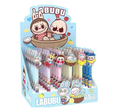 Cargar imagen en el visor de la galería, Labubu de Gel de prensa,negro, 0,5mm, pluma placa bolígrafo de escritura, instrumento de escritura, suministros de papelería para estudiantes, regalo Kawaii
