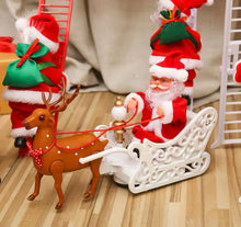 Cargar imagen en el visor de la galería, Santa claus trineo musical MOD HS1371-12

