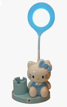 Cargar imagen en el visor de la galería, Lámpara con soporte de lápices Infantil Led kawaii Usb Recargable MOD T907
