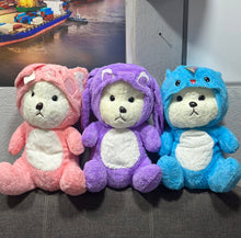 Cargar imagen en el visor de la galería, Peluche con frazada 50 cm
