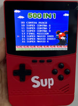 Cargar imagen en el visor de la galería, Consola retro Sub plus jumbo slim pantalla LCD 500 juegos
