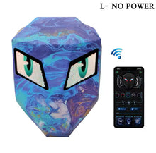 Cargar imagen en el visor de la galería, Mochila de motocicleta con ojos LED , ojos de LED impermeable, casco de viaje, carcasa dura, mochila para CASCO de Moto MOD GTX-2 DISEÑOS
