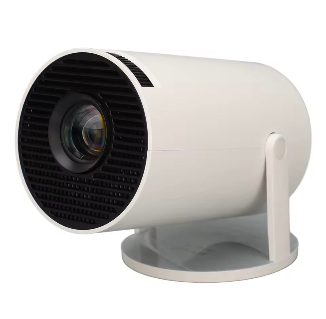 Proyector HY300 Android 4K 1280*720P Dual Wifi 300ANSI Video cine portátil al aire libre proyector de juegos HD  entrada HDMI altavoz y conexión auxiliar para sonido MOD FM-000109