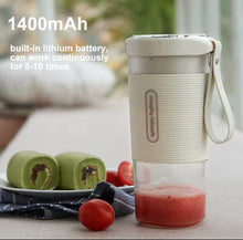 Cargar imagen en el visor de la galería, licuadora portátil para hacer jugo, exprimidor de batidos de frutas y verduras recargable de 300ML, potente mezclador de alta velocidad sin BPA MOD KLP-08
