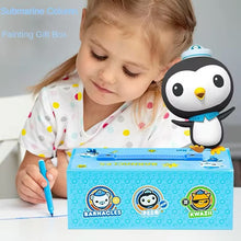 Cargar imagen en el visor de la galería, juego completo de pinceles para niños, conjunto de papelería para estudiantes, pintura de grafiti, herramientas de arte, caja de regalo 54 ART SET
