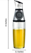Cargar imagen en el visor de la galería, Dispensador de aceite de oliva, botella dispensadora de aceite para cocina, botellas de aceite de oliva para cocina con escala de medición 17 oz/16.9 fl oz MOD ZE-1473
