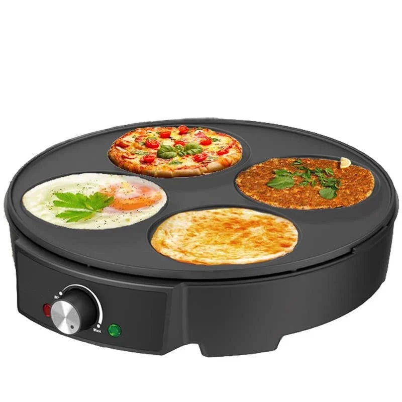 Crepera o parrilla eléctrica para cocina Máquina para hacer hotcake huevos perfectos MOD