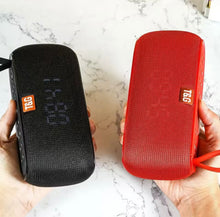Cargar imagen en el visor de la galería, Reloj creativo portátil para exteriores, alarma, Mini altavoz de sonido TN-177, regalo Bluetooth, dispositivo de Audio compacto de mano transfronterizo
