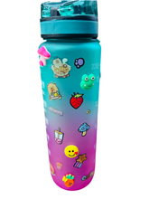 Cargar imagen en el visor de la galería, Vaso motivaciónal 1 lt stickers y 3d Capybara y varios MOD ML1000
