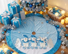 Cargar imagen en el visor de la galería, Pie de arbol navideño reforzado excelente calidad grande 1.2 m MOD 98372 98373 SH03105
