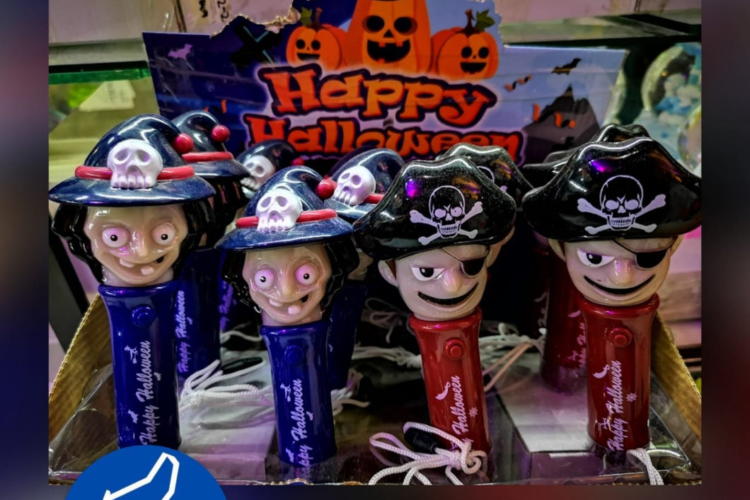 Lámpara de mano con luz y personaje de hallowen MOD 686184
