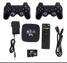 Cargar imagen en el visor de la galería, Convertidor Smart Tv Box, Tv &amp; Game Incluye 2 Controles MOD TVGAME
