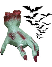 Cargar imagen en el visor de la galería, Mano en movimiento aterrador, mano para correr, Control voz, juguete eléctrico, accesorios terror para Halloween MOD HNR415-1
