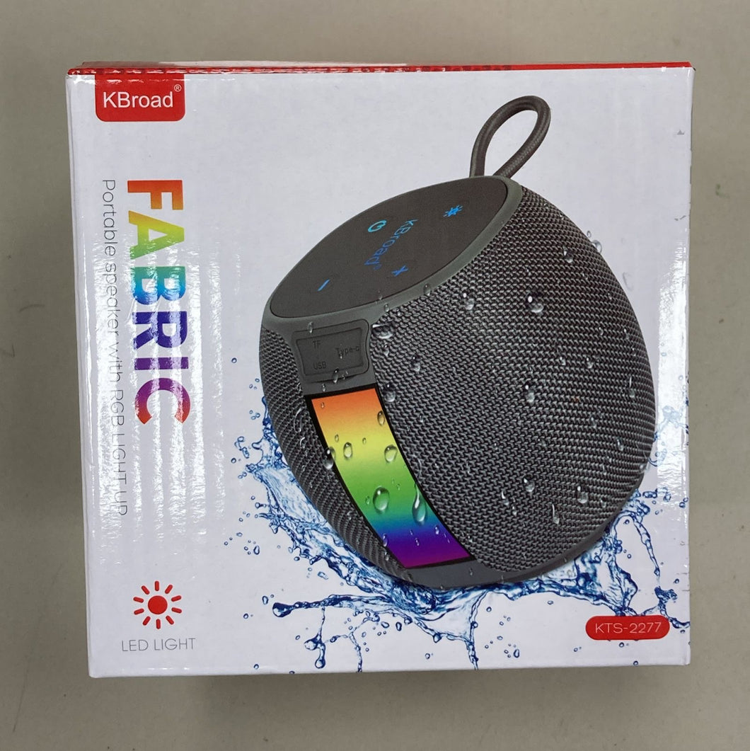 Bocina REPRODUCTOR con BT buen sonido y fidelidad anti salpicaduras MOD KTS-2277