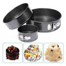 Cargar imagen en el visor de la galería, Moldes para pasteles y postres 3 pz MOD ZE-1724

