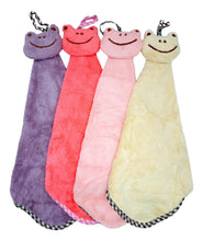 Cargar imagen en el visor de la galería, Toalla De Manos Microfibra Diseño Kawaii Cute Absorvente  RANA 40x25 cm MOD SJ02
