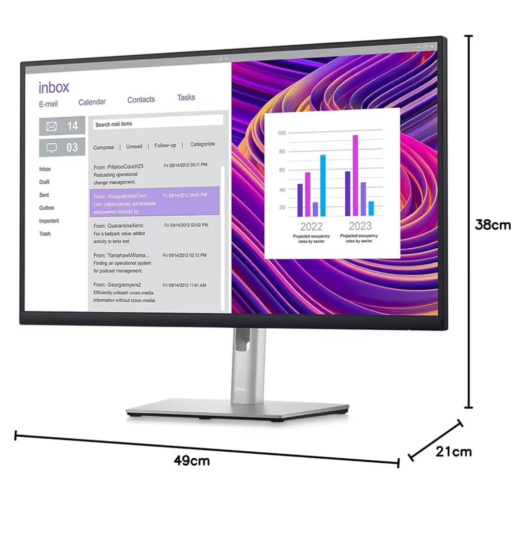 Monitor DELL P2723DE C Dell P2723DE Monitor LCD QHD WLED de 27