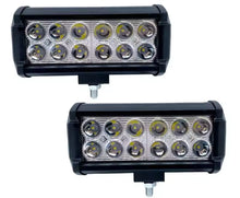 Cargar imagen en el visor de la galería, Barra rectangular 12 led luz fija MOD RS-LED-13001W
