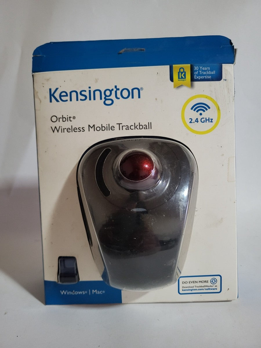 Mouse Kensington SlimBlade Pro Trackball Inalámbrico, Batería Recargable