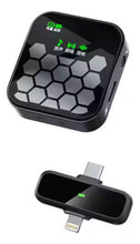 Cargar imagen en el visor de la galería, 2 pz Microfono profesional con cancelación de ruido entrada para IOS o android 360 definición larga duración de la bateria para VLOGS SHORT VIDEO AND LIVE SHOW MOD M9
