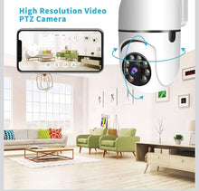 Cargar imagen en el visor de la galería, Cámara de Seguridad Interior Inalámbrica ANGGREK 1080P HD con Alerta de Seguimiento de Movimiento Visión Nocturna MOD V380
