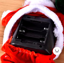 Cargar imagen en el visor de la galería, Santa claus 28cm con paraguas, muñeco, regalo ornamental Navidad para decoración sofá y pared MOD HS1281
