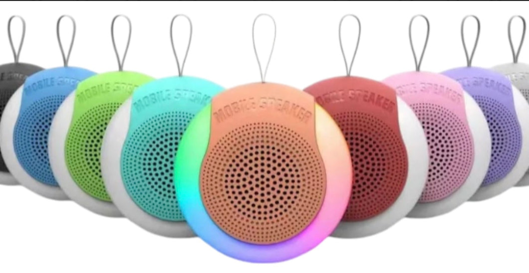Bocina Portátil Bluetooth Parlante 5 Modos De Luz Usb/fm Rad MOD BQ-2234-2P