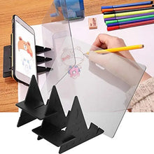 Cargar imagen en el visor de la galería, Tablero de dibujo DIY para niños, proyector de dibujo, pintura, aprendizaje de teléfono, atenuación de reflejo, soporte de teléfono MOD 1891
