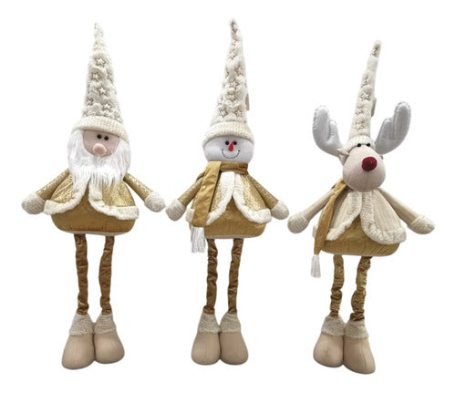 Muñecos navideño retractil de 50 cm altura MOD D-20845