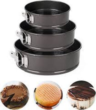 Cargar imagen en el visor de la galería, Moldes para pasteles y postres 3 pz MOD ZE-1724
