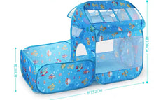 Cargar imagen en el visor de la galería, Tienda de juegos portátil para niños, PISCINA DE BOLAS seca para interiores y exteriores, parque infantil, juguete de nuevo estilo MOD 10513-5

