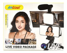 Cargar imagen en el visor de la galería, Paquete de video en vivo para streamer vlogs ANDOWL LIVE VIDEO PACKAGE Q-ZJ09
