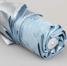 Cargar imagen en el visor de la galería, Paraguas resistente al viento y al agua para mujer, sombrilla plegable Manual resistente a la lluvia
