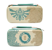 Cargar imagen en el visor de la galería, Funda portátil para Nintendo Switch/NS OLED EVA, bolsa de almacenamiento para consola NS Switch, bolsa portátil de viaje y accesorios de juego MOD BEIGE ZELDA
