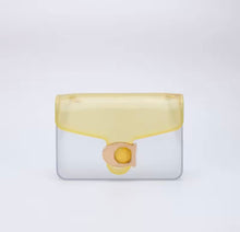 Cargar imagen en el visor de la galería, Bolsos de silicon transparentes de PVC para mujer, bolsos cruzados de hombro, bolsos cuadrados pequeños MOD 6005
