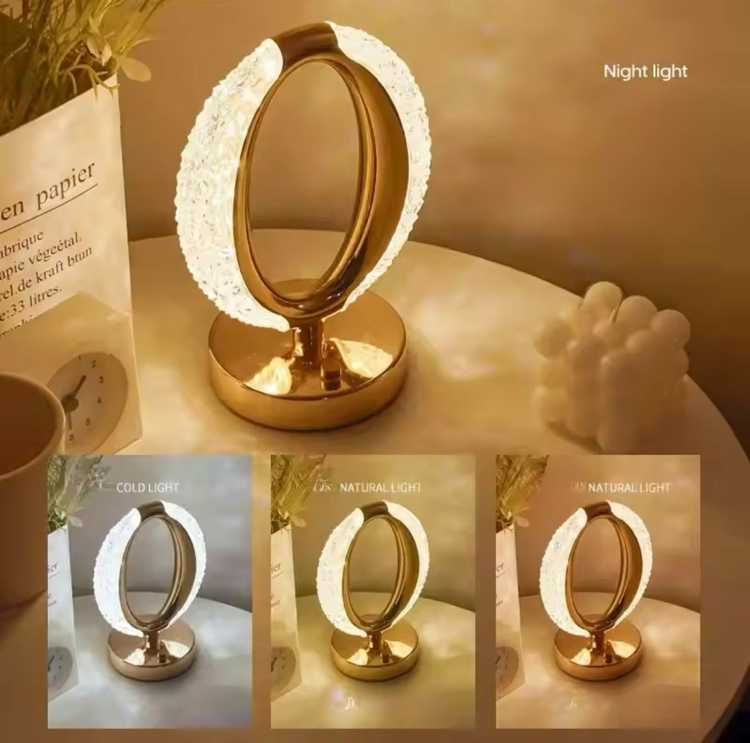 Lámpara de mesa LED nórdica con atenuación continua, Interruptor táctil de carga USB, decoración del hogar, dormitorio, cabecera, sala de estar, lámpara de escritorio acrílica