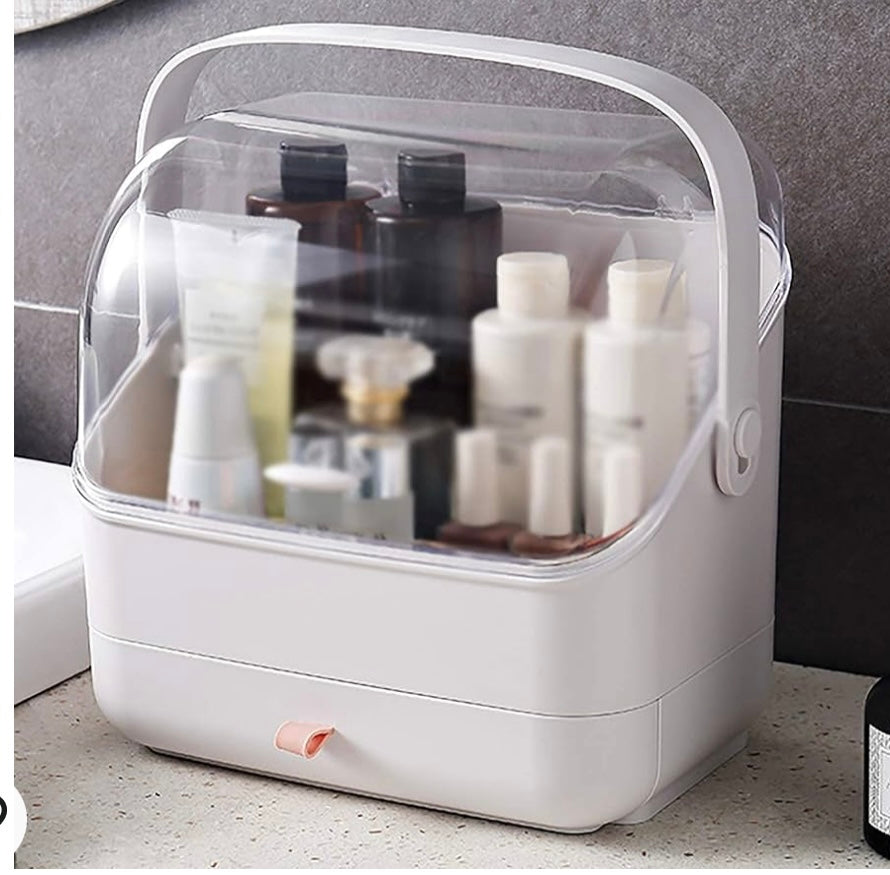 Caja de almacenamiento organizadora de maquillaje, cajón de escritorio a prueba de polvo, organizador de joyas MOD C2-110