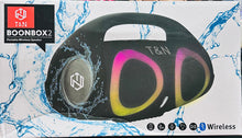 Cargar imagen en el visor de la galería, Altavoz Bluetooth de alta potencia de 100W para exteriores, portátil, resistente al agua, luz de Color RGB BOONBOX2
