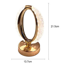 Cargar imagen en el visor de la galería, Lámpara de mesa LED nórdica con atenuación continua, Interruptor táctil de carga USB, decoración del hogar, dormitorio, cabecera, sala de estar, lámpara de escritorio acrílica
