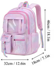 Cargar imagen en el visor de la galería, Mochila escolar para niños compartimento de lapicera kawai MOD 2461
