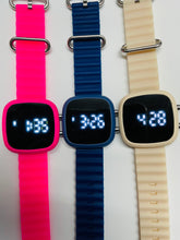 Cargar imagen en el visor de la galería, Reloj unisex correa silicona

