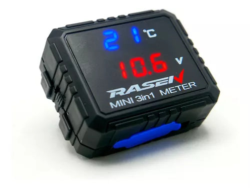 Indicador de temperatura de agua para motocicleta, indicador de accesorios para HONDA SUZUKI, indicador de temperatura, cargador de teléfono USB Universal MOD RS-GRL-12017BU-R
