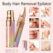 Cargar imagen en el visor de la galería, Depiladora, depiladora facial y recortadora de labios 2 en 1 MOD ZE-1457
