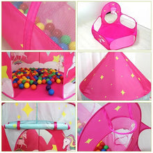 Cargar imagen en el visor de la galería, Tienda de campaña de túnel de juego para niños, casa de juegos duradera para bebés, niños pequeños MOD 10582-14
