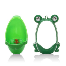 Cargar imagen en el visor de la galería, Rana de plástico para bebé, orinal de entrenamiento para niños, orinal para baño
