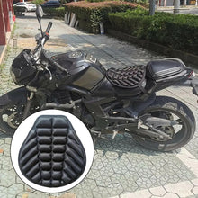 Cargar imagen en el visor de la galería, Cojín de Gel antideslizante para asiento de motocicleta, funda de almohada 3D, Universal MOD ZE-1298
