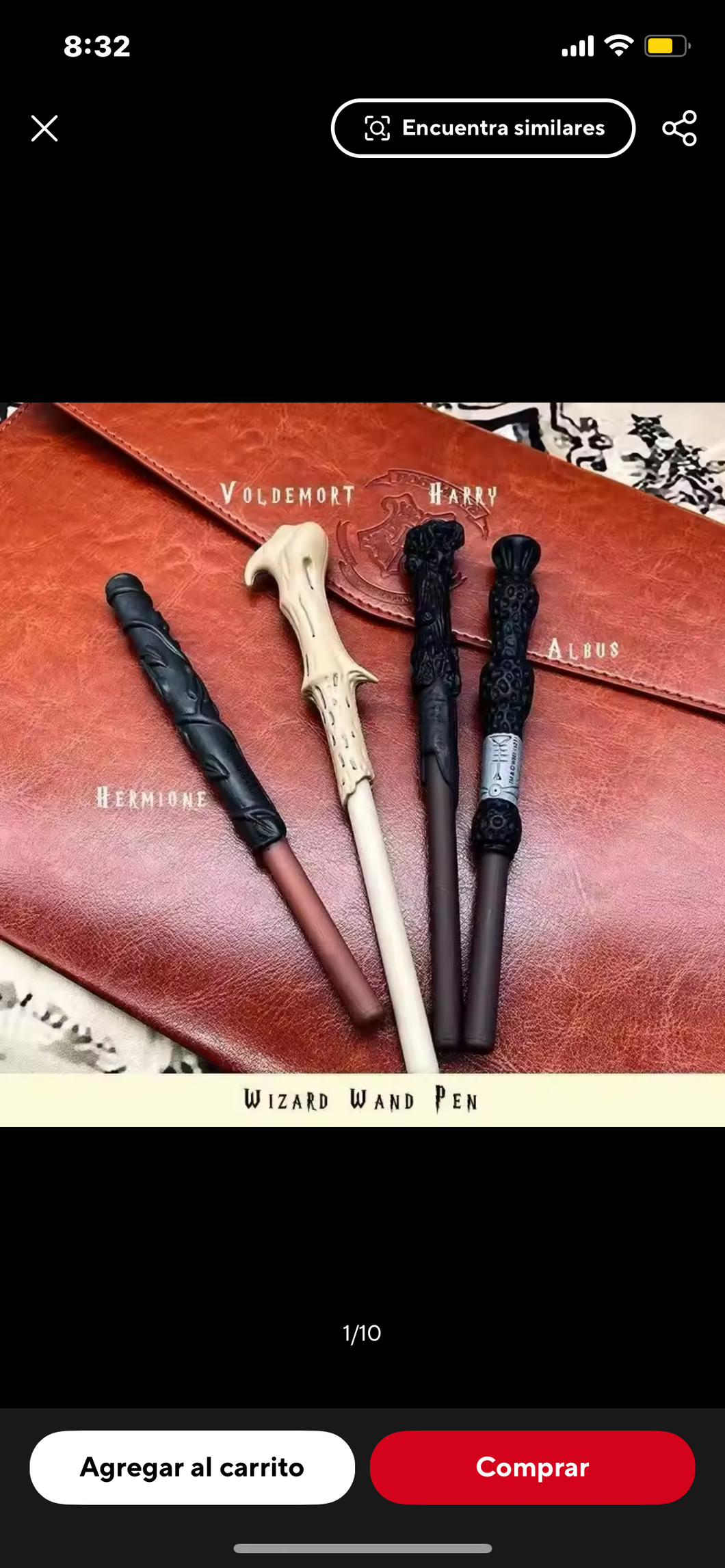 Pluma de harry potter